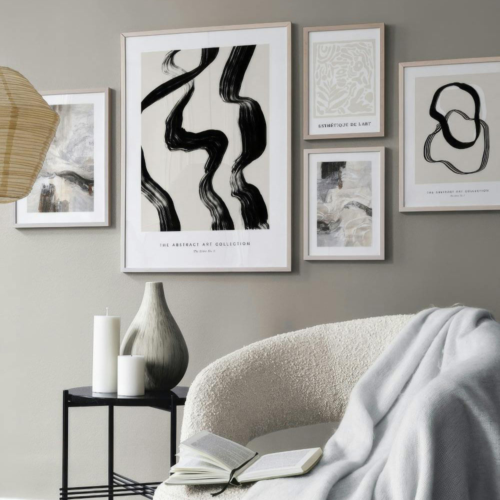 تابلوها در فضاهای مختلف خانه (اتاق مطالعه)