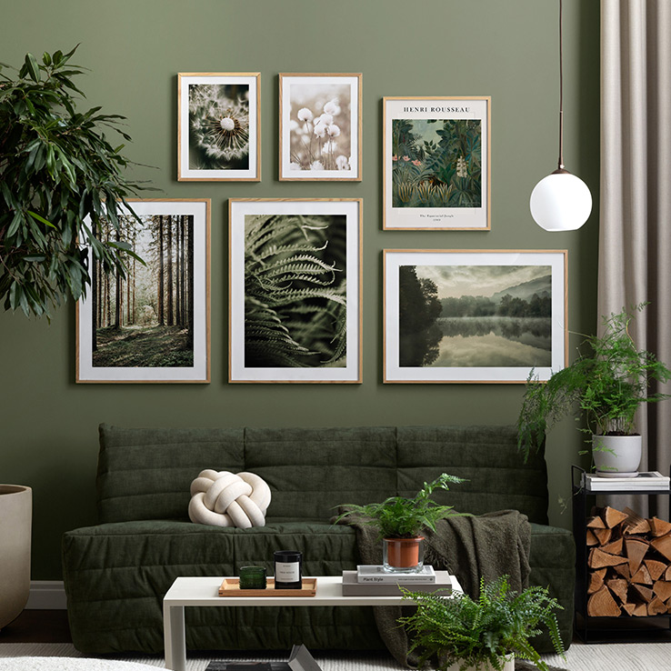 تابلو منظره و طبیعت در فضای نشیمن