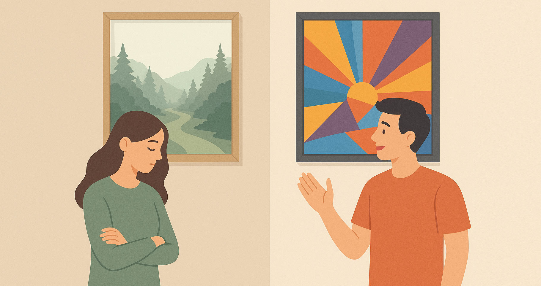 تابلو مناسب افراد درون‌گرا و برون‌گرا کدام است؟ انتخاب تابلو بر اساس شخصیت