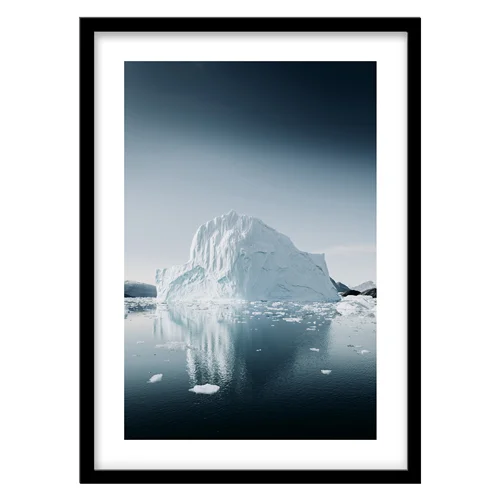 تابلو دکوراتیو مدل عکاسی منظره قطبی کد 0734