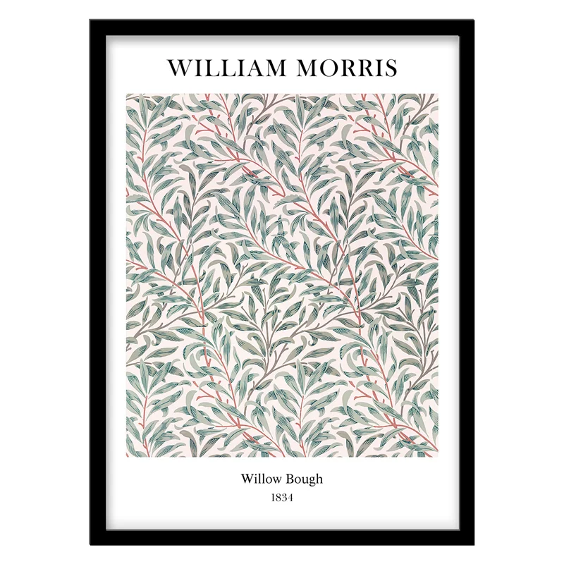 تابلو دکوراتیو مدل نقاشی کلاسیک Willow Bough اثر William Morris