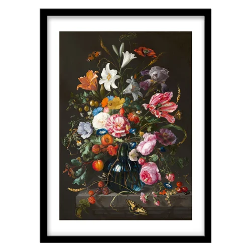 تابلو دکوراتیو نقاشی کلاسیک Vase of Flowers