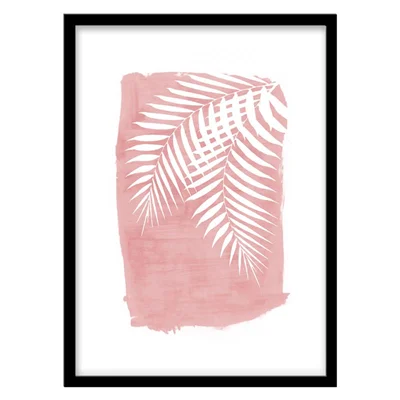 تابلو دکوراتیو مدل نقاشی آبرنگ برگ کد 2365