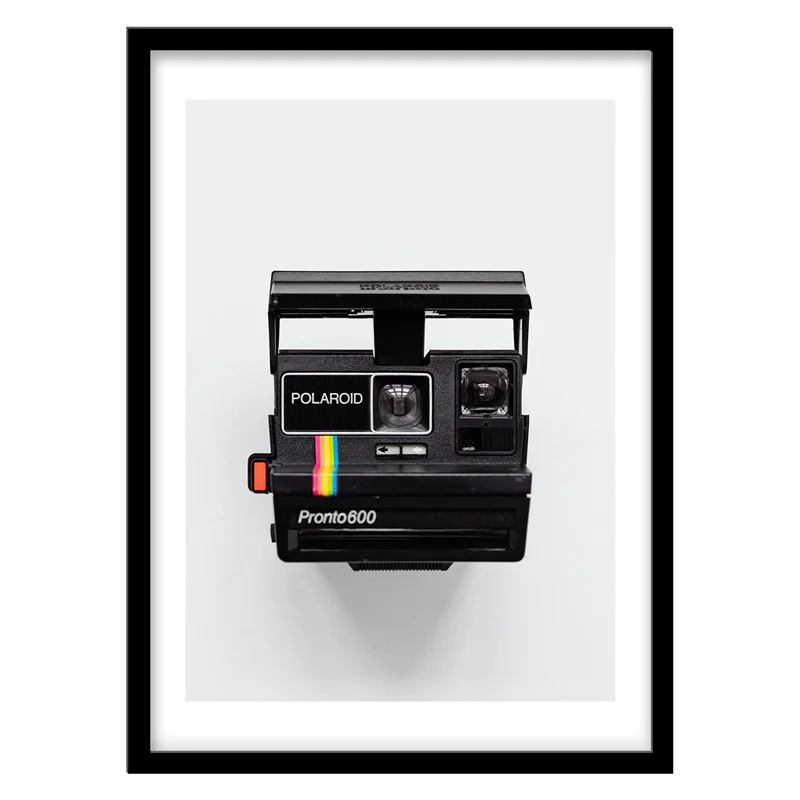 تابلو دکوراتیو مدل دوربین عکاسی پولاروید کد 0323
