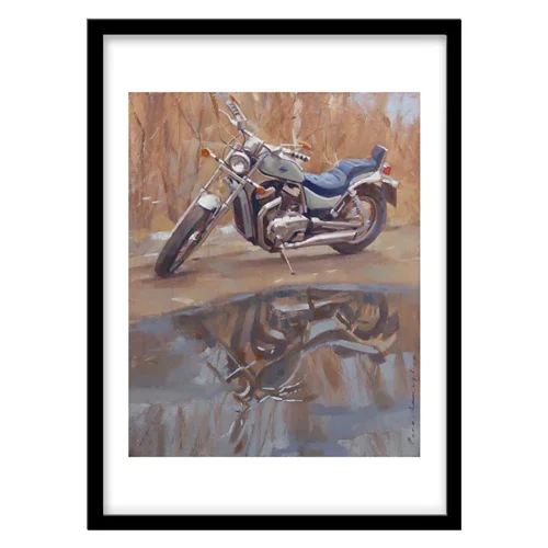‌‌‌‌‌‌‌‌‌‌‌‌‌‌‌‌‌‌‌‌‌‌‌‌‌‌‌‌‌‌‌‌‌‌‌‌‌‌‌‌‌‌‌‌تابلو دکوراتیو مدل نقاشی موتورسیکلت کلاسیک کد 2568