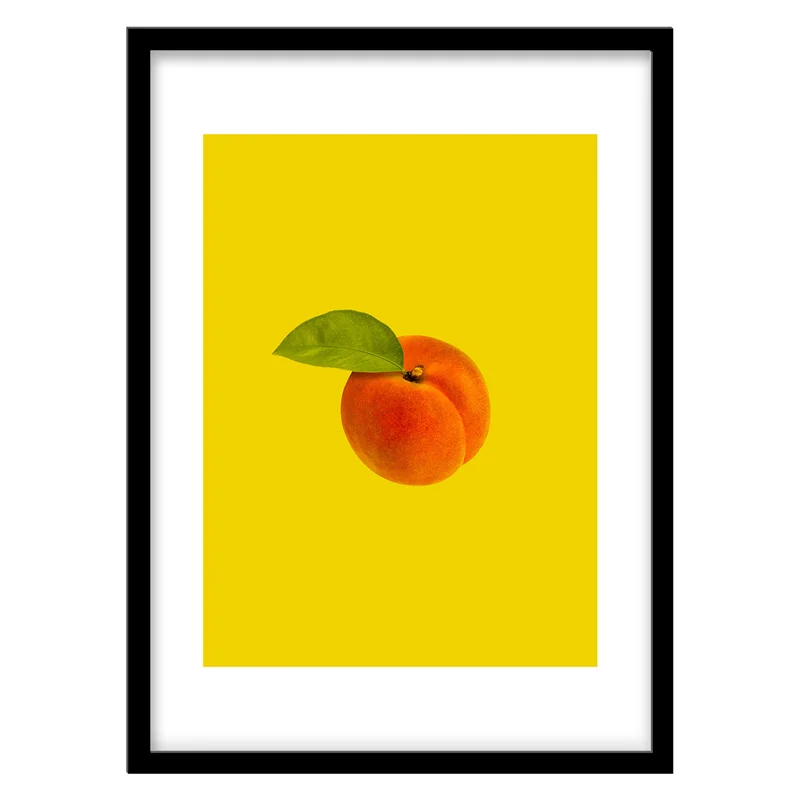 تابلو دکوراتیو مدل عکاسی مینیمال میوه کد 0359