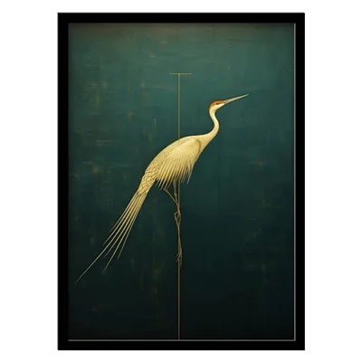 تابلو مدل نقاشی مدرن درنا کد 3369 | تابلو فریم‌چاپ، تابلو بوم