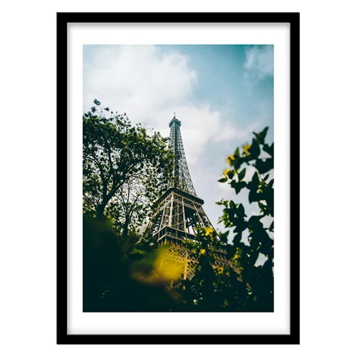 تابلو دکوراتیو مدل آرت‌فتوگرافی برج ایفل و پاریس