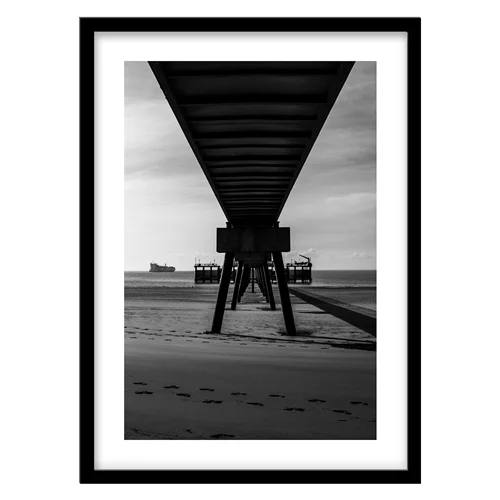 تابلو دکوراتیو مدل عکاسی سیاه و سفید کد 0601