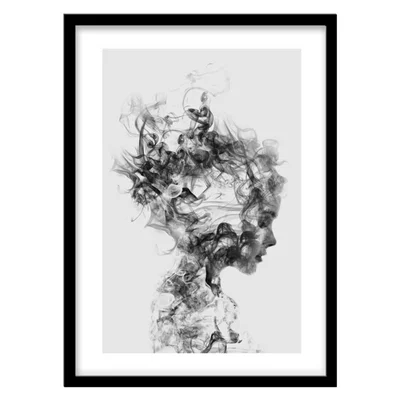 ‌‌‌‌تابلو دکوراتیو مدل نقاشی سورئال کد 2215