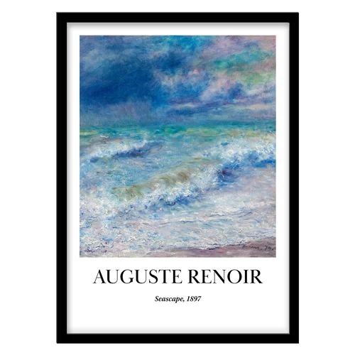 تابلو دکوراتیو مدل نقاشی کلاسیک Seascape اثر Auguste Renoir