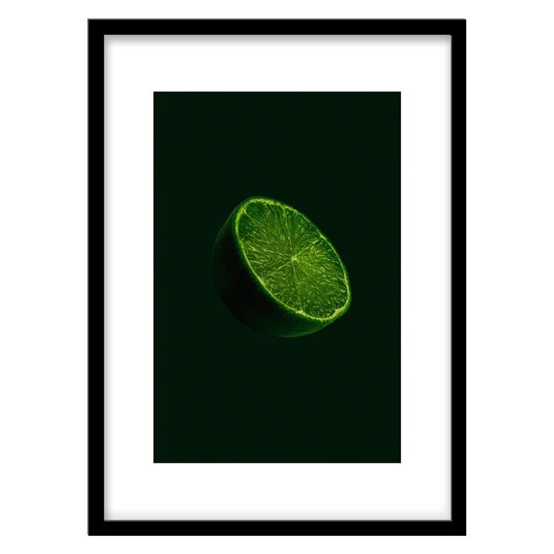تابلو دکوراتیو مدل عکاسی مینیمال میوه کد 0358