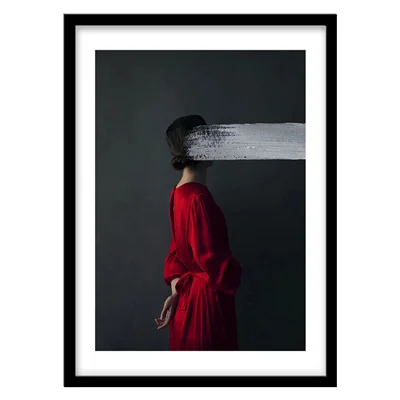 ‌‌‌‌تابلو دکوراتیو مدل پرتره مدرن و سورئال کد 2254