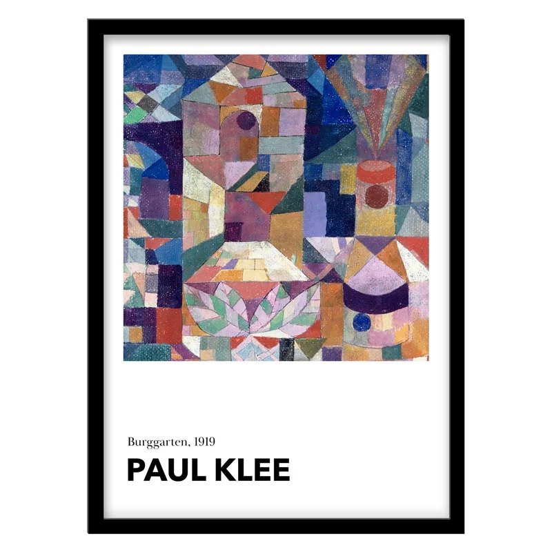 تابلو دکوراتیو نقاشی کلاسیک اثر Paul Klee کد 1267