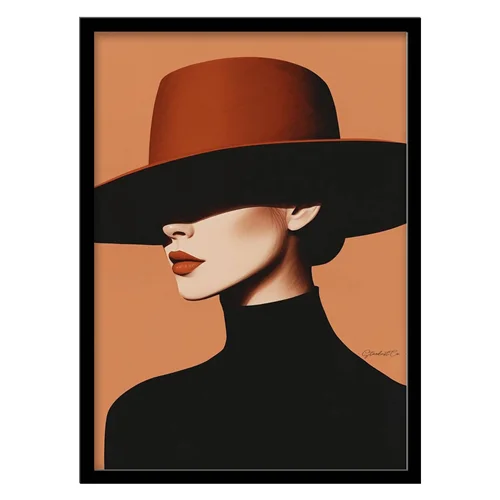 تابلو مدل پرتره مدرن کد 3351 | تابلو فریم‌چاپ، تابلو بوم