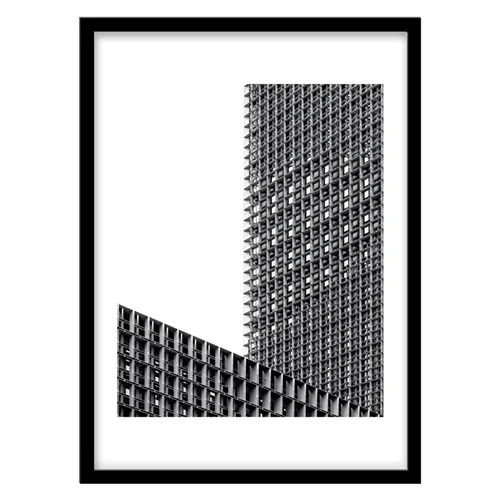 تابلو دکوراتیو مدل عکاسی مینیمال شهری و معماری کد 2556