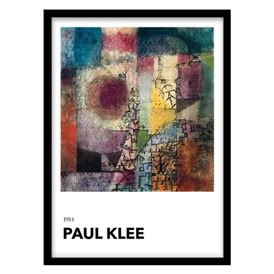 تابلو دکوراتیو نقاشی کلاسیک اثر Paul Klee کد 1246