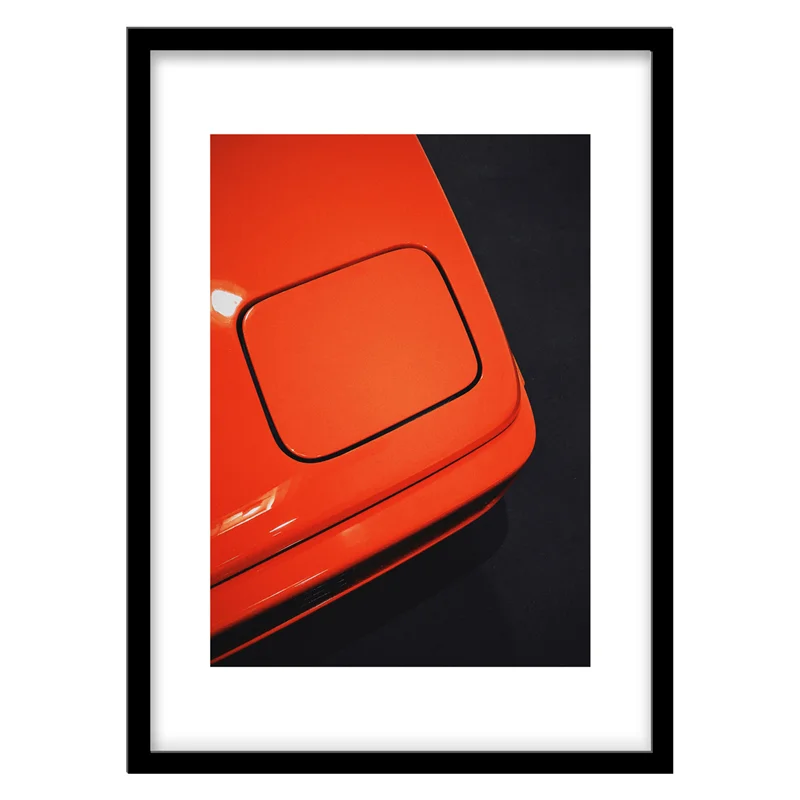 تابلو دکوراتیو مدل عکاسی خودرو کلاسیک کد 0736