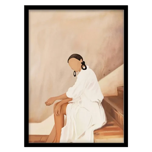 تابلو مدل نقاشی مدرن لایف‌استایل کد 3354 | تابلو فریم‌چاپ، تابلو بوم