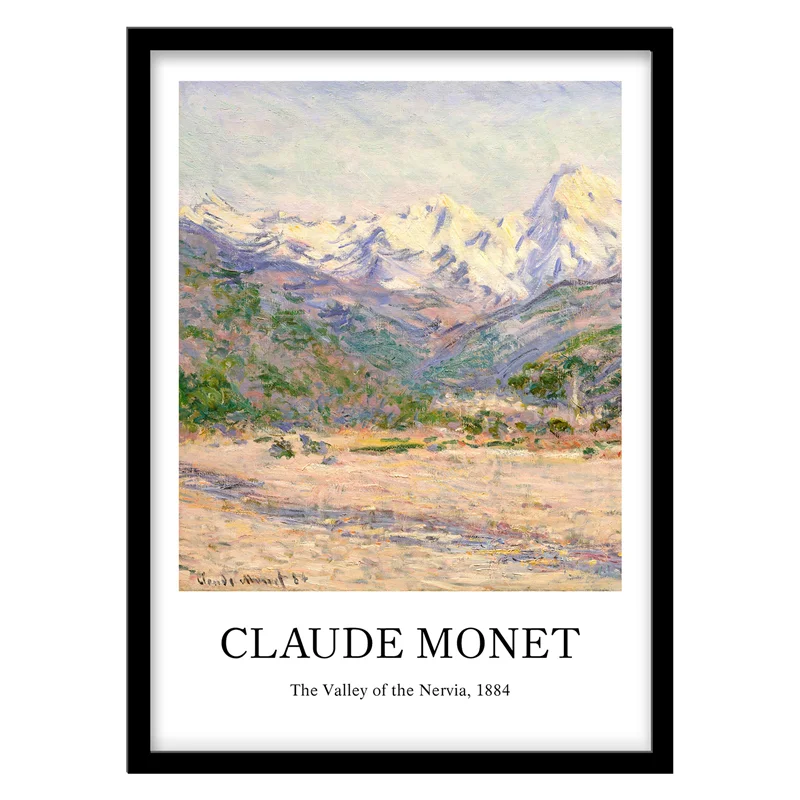 تابلو دکوراتیو کلاسیک اثر Claude Monet کد 0967