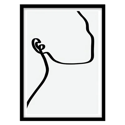 ‌‌‌‌‌‌‌‌‌‌‌‌‌‌‌‌تابلو دکوراتیو مدل پرتره لاین‌آرت کد 2278