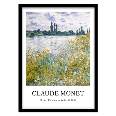 تابلو دکوراتیو کلاسیک اثر Claude Monet کد 0854