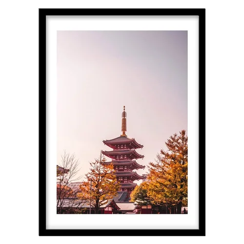 تابلو دکوراتیو مدل عکاسی معماری ژاپن کد 1196