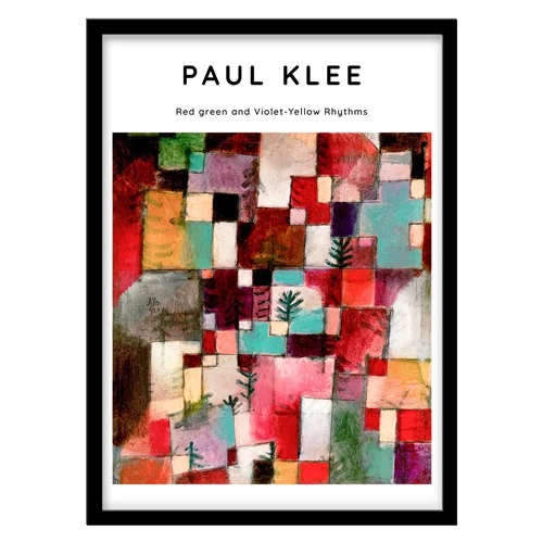 تابلو دکوراتیو مدل نقاشی کلاسیک اثر Paul Klee