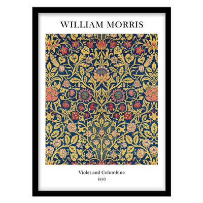 تابلو دکوراتیو نقاشی کلاسیک اثر William Morris کد 1690