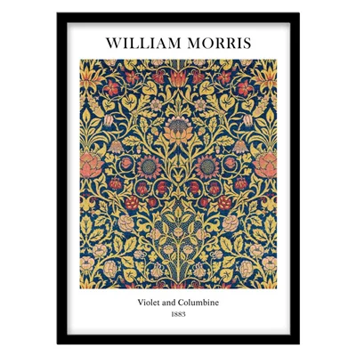 تابلو دکوراتیو نقاشی کلاسیک اثر William Morris کد 1690