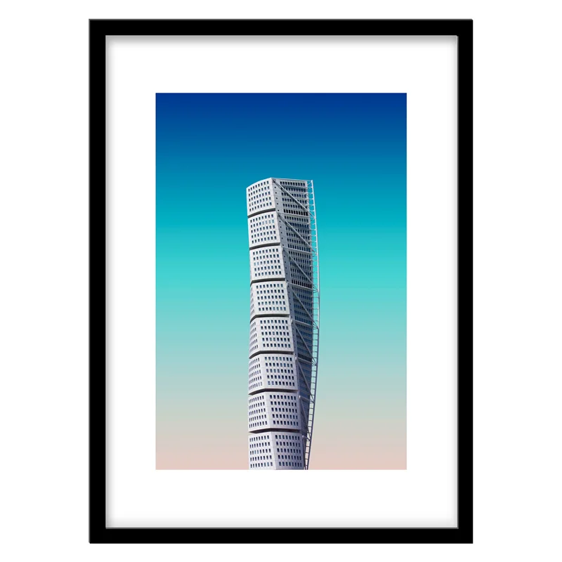 تابلو دکوراتیو مدل عکاسی معماری مدرن کد 0184