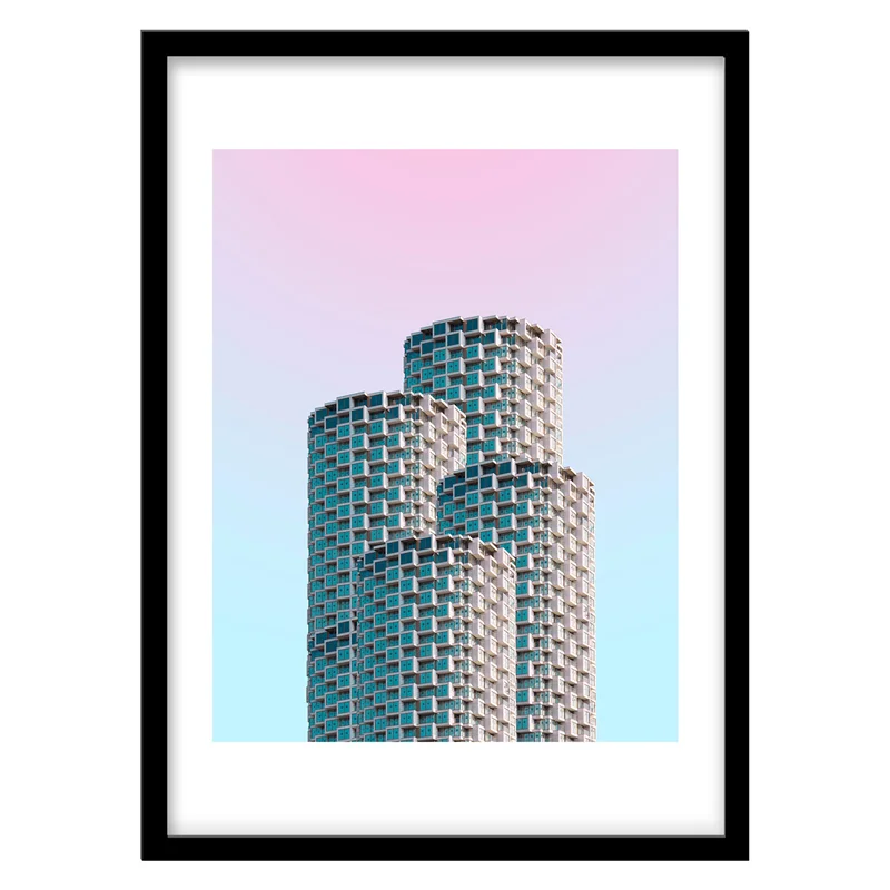 تابلو دکوراتیو مدل عکاسی معماری مدرن کد 0146