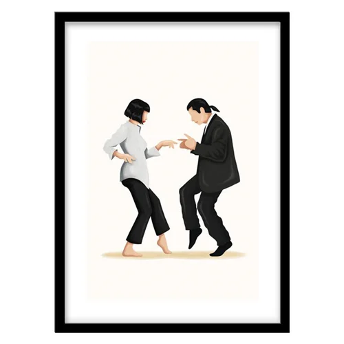 تابلو دکوراتیو مدل پوستر فیلم Pulp Fiction کد 1659