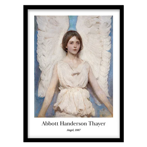 تابلو دکوراتیو مدل نقاشی کلاسیک Angel اثر Abbot Handerson Thayer