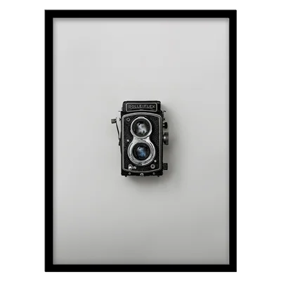 تابلو دکوراتیو مدل دوربین قدیمی کد 0535