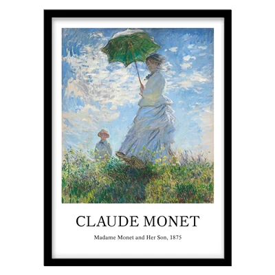 تابلو دکوراتیو کلاسیک اثر Claude Monet کد 0911