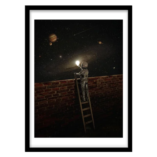 ‌‌‌‌‌‌‌‌‌‌‌‌‌‌‌‌‌‌‌‌‌‌‌‌‌‌‌‌‌‌‌‌‌‌‌‌‌‌‌‌‌‌‌‌تابلو دکوراتیو مدل پوستر تلفیقی فضانورد کد 2587