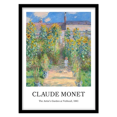 تابلو دکوراتیو کلاسیک اثر Claude Monet کد 0941