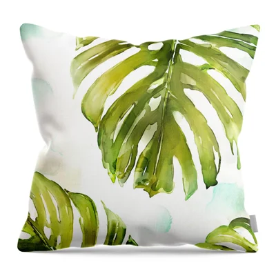 کوسن مدل نقاشی آبرنگ برگ کد 018