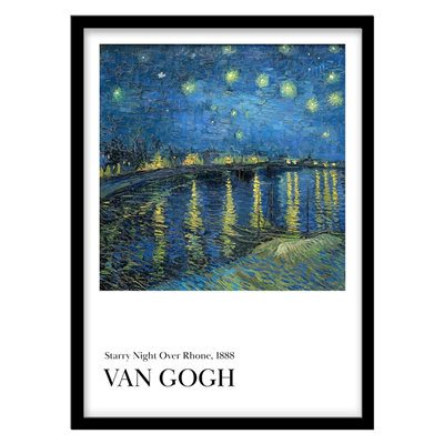تابلو دکوراتیو نقاشی کلاسیک اثر Van Gogh کد 1594